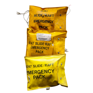 B747 Slide Raft Emergency Pack - Authentic Safety Equipment