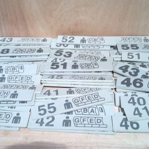 G-CIVI Seat Markers