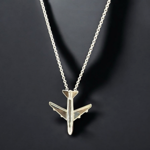 British Airways Boeing 747 G-BYGC Pendant Necklace