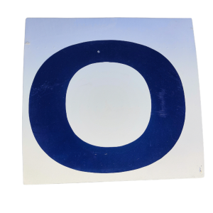 Liverpool - City of Music - Aircraft Skin Letter "O"
