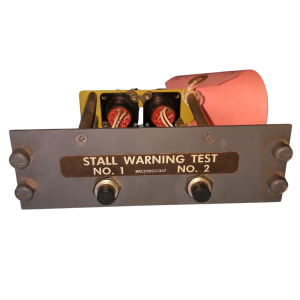 Boeing 737 Flight Deck Panel - Stall Warning Test